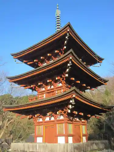 岡寺（龍蓋寺）の塔