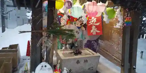 札幌諏訪神社の手水