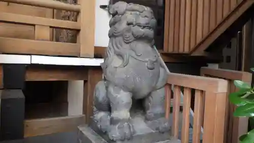 小網神社の狛犬