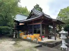 河内阿蘇神社の本殿