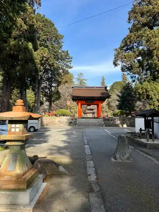 恵林寺の山門・神門