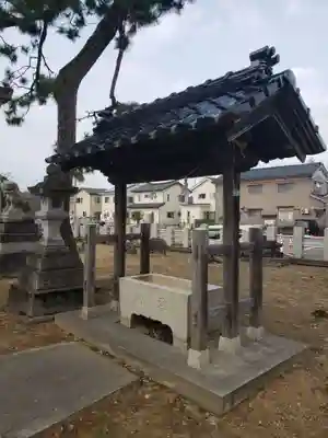 中之宮神社の手水舎