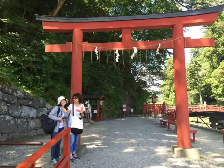 神橋(二荒山神社)の鳥居