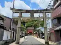 長等神社の鳥居
