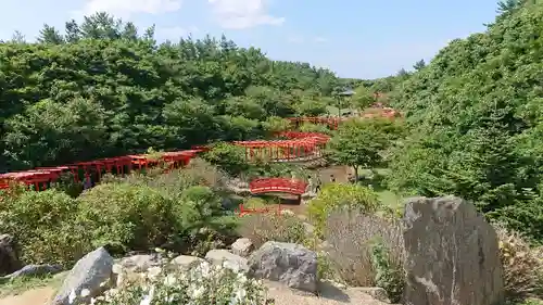 高山稲荷神社の景色