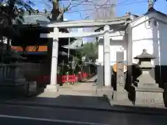 下谷神社の鳥居