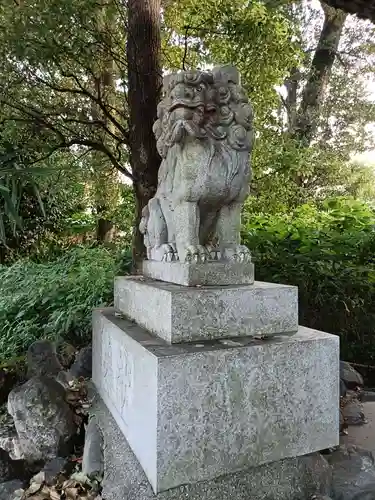 尾津神社の狛犬