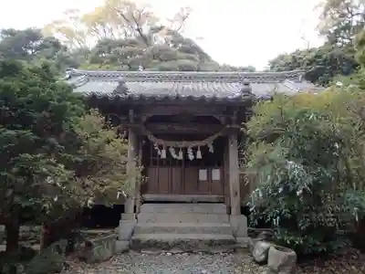 多久頭魂神社の本殿・本堂