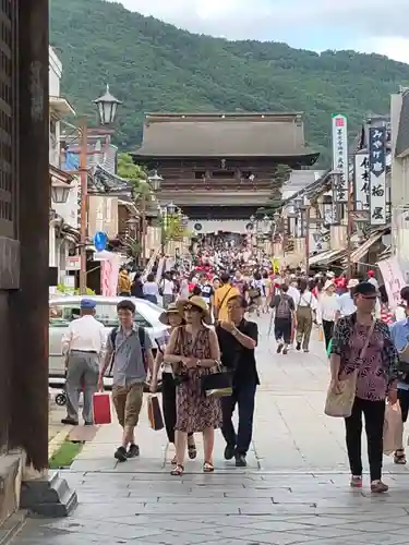 善光寺の景色