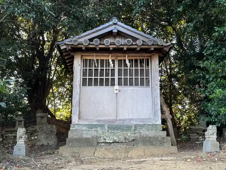 天石門別八倉比売神社の末社・摂社