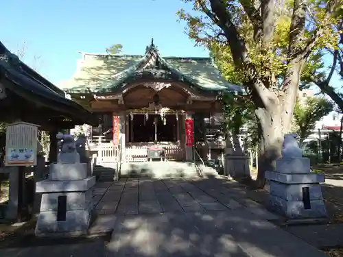 戸部杉山神社の本殿・本堂