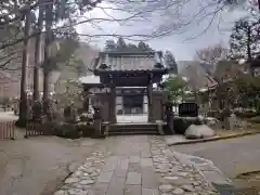 長安寺の山門