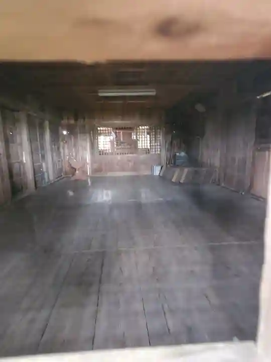 金井神社の本殿・本堂