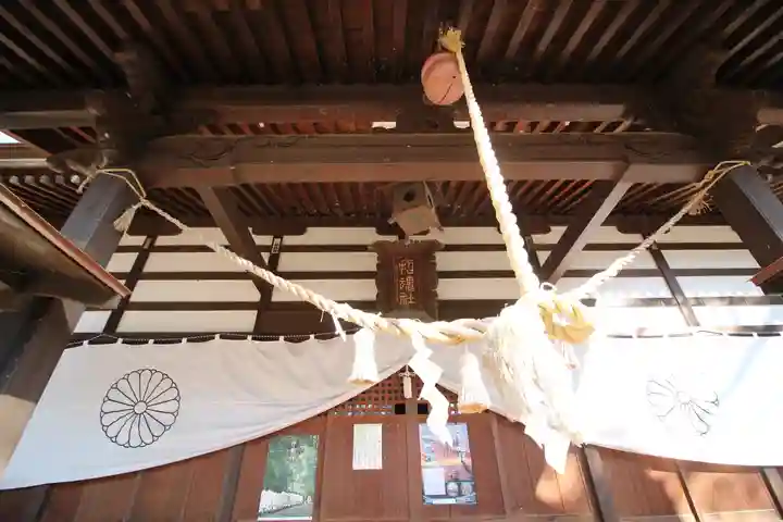 上田招魂社の本殿・本堂