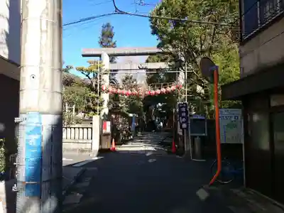 江東天祖神社の鳥居