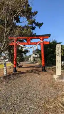 星大明社の鳥居