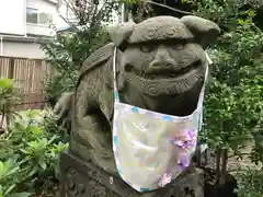 菊田神社の狛犬