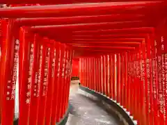 足立山妙見宮（御祖神社）の鳥居