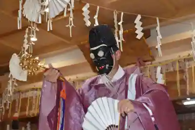 尻岸内八幡神社の神楽