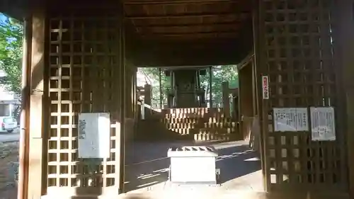 神明神社の本殿