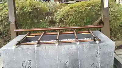 千葉神社の手水舎