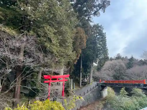 須山浅間神社の鳥居