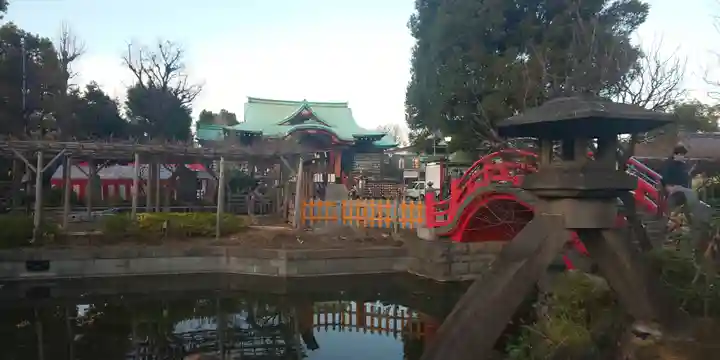 亀戸天神社の庭園
