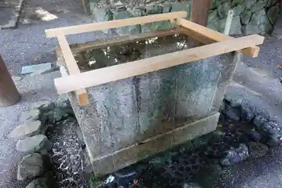 月夜見宮（豊受大神宮別宮）の手水舎