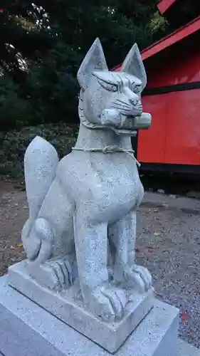 三崎稲荷神社の狛犬