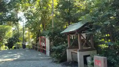 白旗神社（平戸白旗神社）の手水舎