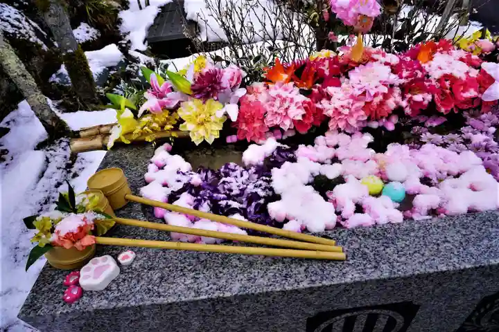 陽林寺の手水舎