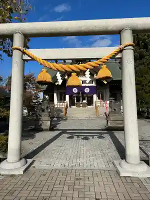 烈々布神社の鳥居