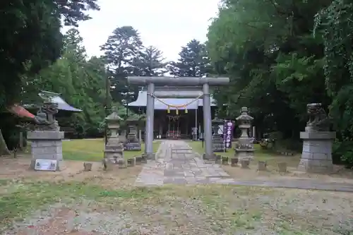 三春大神宮の鳥居