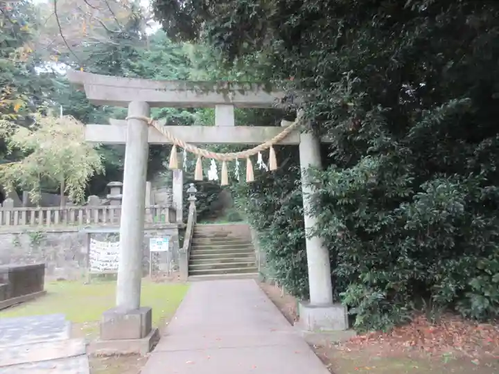 前玉神社の鳥居