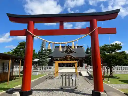 美瑛神社の鳥居