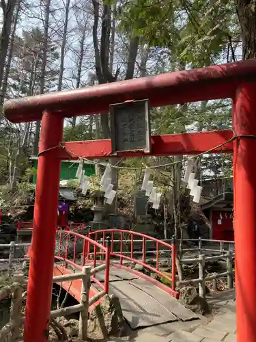 白石神社の鳥居