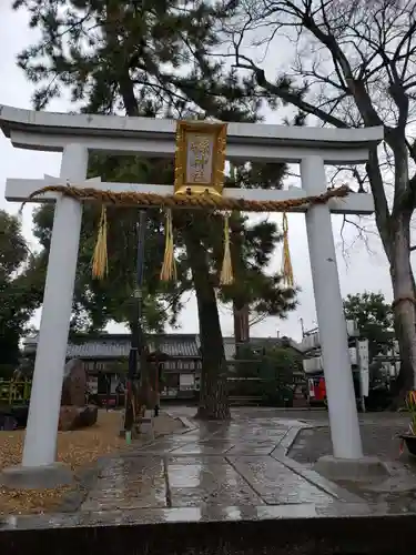 縣神社の鳥居