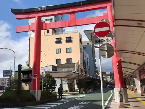 静岡浅間神社の鳥居