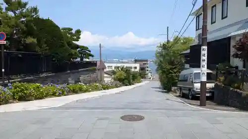 船魂神社の景色