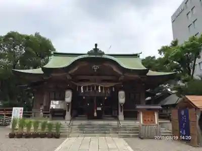 坐摩神社の本殿・本堂