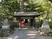 穂高神社奥宮の本殿・本堂