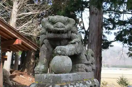 高司神社〜むすびの神の鎮まる社〜の狛犬