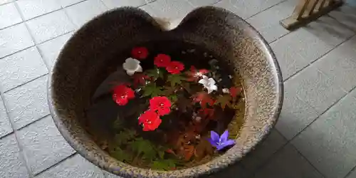 美瑛神社の手水