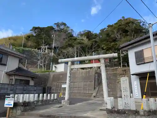 川津神社の鳥居