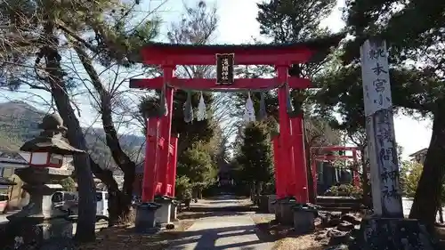 北東本宮小室浅間神社の鳥居