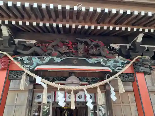 龍ケ崎八坂神社の芸術
