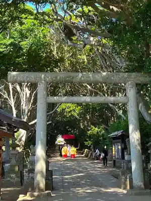 酒列磯前神社の鳥居