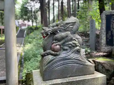 眞名井神社(籠神社奥宮)の狛犬
