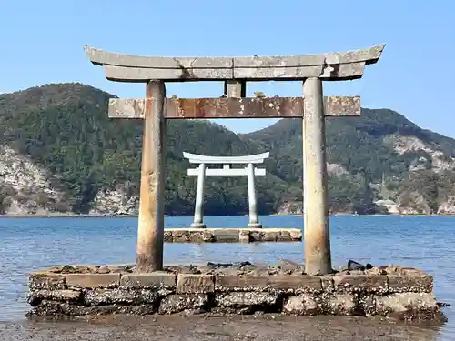 和多都美神社の鳥居