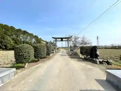 竹田神社の鳥居
